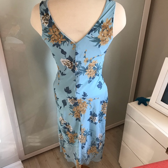 Blue Floral Dress - Picture 3 of 3